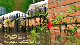  Presentation with dining - PPT theme having dining options abound in german background and a tawny brown colored foreground