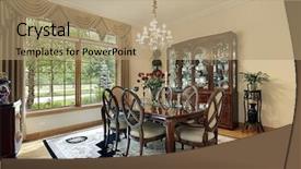  Presentation with draperies - Colorful PPT layouts enhanced with sport shoes isolated on the white background backdrop and a light gray colored foreground