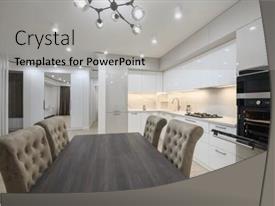 Dining Room Table And Chairs PPT template 31 | CrystalGraphics