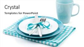  Presentation with blank - Presentation theme consisting of portrait of male staff holding basket of vegetables and female staff with clipboard in supermarket background and a gray colored foreground