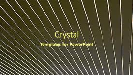  Presentation with diode - PPT theme having diode-strip-close-up background and a tawny brown colored foreground