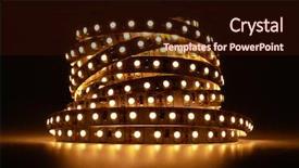  Presentation with diode - Cool new slides with diode strip led lights tape backdrop and a wine colored foreground