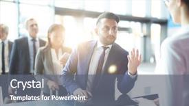  Presentation with youth leadership greenboard young - Colorful presentation theme enhanced with diplomat - young confused businessman talking backdrop and a gray colored foreground