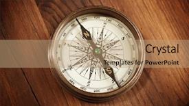  Presentation with direction - Amazing slides having direction backdrop and a coral colored foreground