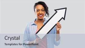  Presentation with african people - Amazing presentation design having directions - direction and people concept backdrop and a lemonade colored foreground