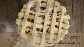  Presentation with apple - Audience pleasing slide deck consisting of directly-above-shot-of-apple backdrop and a  colored foreground