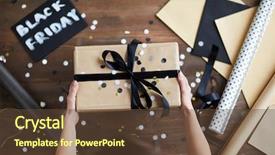  Presentation with black hands - Slide set consisting of directly above view of female background and a tawny brown colored foreground