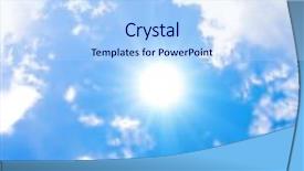  Presentation with sun star - Amazing slides having directly overhead is our star - the sun backdrop and a light blue colored foreground