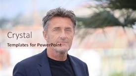  Presentation with war france - Presentation design featuring director-pawel-pawlikowski-attends background and a lemonade colored foreground