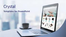  Presentation with web technology - Theme having directory mobile app - internet shopping technology business background and a  colored foreground