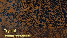  Presentation with orange abstract - Presentation theme with dirt-on-orange-wall-abstract background and a tawny brown colored foreground