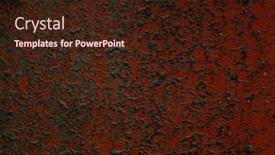  Presentation with orange abstract - PPT layouts consisting of dirt-on-orange-wall-abstract background and a wine colored foreground