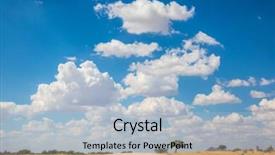  Presentation with tourism - Slides with dirt road in the savannah background and a  colored foreground