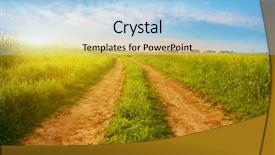  Presentation with rainbow over road - Cool new presentation with mountain at khao-kho backdrop and a gray colored foreground