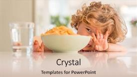  Presentation with spaghetti - Amazing theme having dirty food - beautiful blond child eating spaghetti backdrop and a lemonade colored foreground