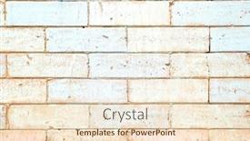  Presentation with paint white brick wall - Theme consisting of dirty-mat-brick-wall-paint background and a lemonade colored foreground