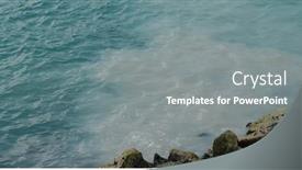  Presentation with dirty water - Beautiful presentation design featuring dirty-water-go-out backdrop and a gray colored foreground