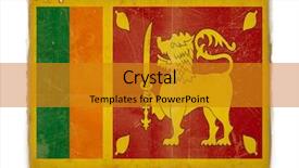  Presentation with sri lanka - Amazing PPT layouts having dirty weathered flag of sri lanka paper textured backdrop and a gold colored foreground