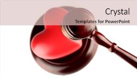  Presentation with divorce - Amazing PPT layouts having disagreement statements - concept of broken heart because backdrop and a soft green colored foreground