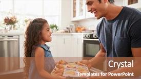  Presentation with naughty girl is standing - PPT layouts having disaster children - smiling young hispanic girl standing background and a coral colored foreground