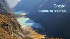  Presentation with america - Amazing slide deck having disaster tower - llanganuco valley in cordilera blanca backdrop and a  colored foreground