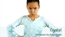  Presentation with hip - Slides with  background and a  colored foreground