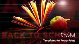  Presentation with back school - Amazing PPT theme having discipleship - back to school background backdrop and a wine colored foreground