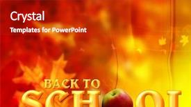  Presentation with back school - Theme featuring discipleship - back to school background background and a crimson colored foreground
