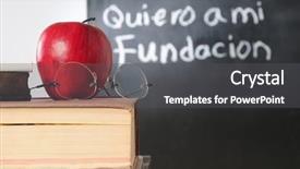  Presentation with discipleship - Amazing presentation theme having discipleship - spanish class backdrop and a dark gray colored foreground