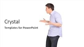  Presentation with i know - PPT theme featuring  background and a  colored foreground