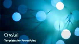  Presentation with disco - Beautiful PPT theme featuring disco theme - abstract blue background backdrop and a ocean colored foreground