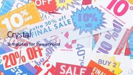  Presentation with coupon - Cool new theme with discount coupon backdrop and a light blue colored foreground