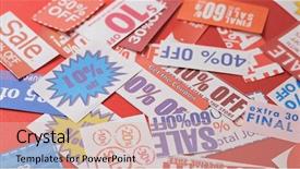  Presentation with coupon - Beautiful theme featuring discount coupon backdrop and a lemonade colored foreground