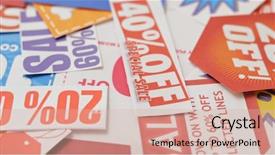  Presentation with coupon - Audience pleasing PPT theme consisting of discount coupon backdrop and a lemonade colored foreground