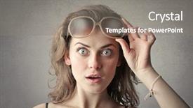  Presentation with sudden unexpected death - PPT layouts with discover - discovering something really unexpected thing background and a gray colored foreground