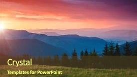  Presentation with summer holiday - Amazing theme having discover the beauty of earth backdrop and a tawny brown colored foreground