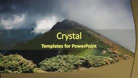  Presentation with earth day - PPT layouts consisting of discover the beauty of earth background and a  colored foreground