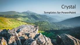  Presentation with summer holiday - Colorful PPT layouts enhanced with discover the beauty of earth backdrop and a light blue colored foreground