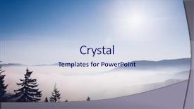  Presentation with microwave imaging image of modern - Beautiful PPT theme featuring discover the beauty of earth backdrop and a  colored foreground