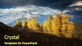  Presentation with country photo - PPT layouts enhanced with discover the beauty of earth background and a wine colored foreground