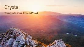  Presentation with tourism the lowest point on the earth - Slides having discover the beauty of earth background and a lemonade colored foreground