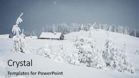  Presentation with enchanted - Amazing theme having discover the beauty of world backdrop and a light gray colored foreground