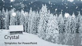  Presentation with new year card - Theme consisting of discover the beauty of world background and a  colored foreground