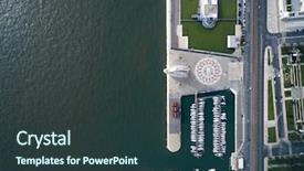  Presentation with compass - PPT theme having discoveries and huge compass background and a tawny brown colored foreground