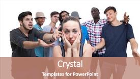  Presentation with friends - Amazing theme having no entry for vehicles traffic sign against blue sky backdrop and a lemonade colored foreground