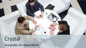  Presentation with important - Slides with discussing an important question background and a lemonade colored foreground