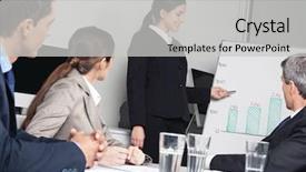  Presentation with research locale small business strategy - Audience pleasing PPT layouts consisting of discussion conclusion - business team having strategy meeting backdrop and a light gray colored foreground