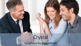  Presentation with discussion - Cool new PPT theme with discussion on house plans backdrop and a teal colored foreground