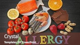  Presentation with food fish - Audience pleasing slides consisting of diseased fish - set of allergic food backdrop and a tawny brown colored foreground