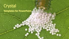  Presentation with alternative medicine - Cool new PPT theme with diseases in the gentle alternative backdrop and a tawny brown colored foreground